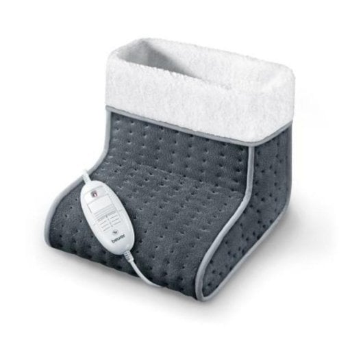 Manta eléctrica gris 100W 3 temperaturas microfibra BSS lavable transpirable protección Oeko-Tex