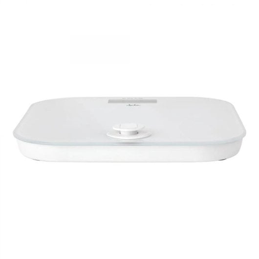 Báscula inteligente JATA HBAS1907 150 kg IMC Análisis corporal LCD cristal blanco