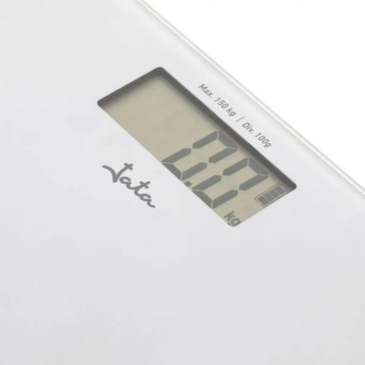 Báscula inteligente JATA HBAS1907 150 kg IMC Análisis corporal LCD cristal blanco