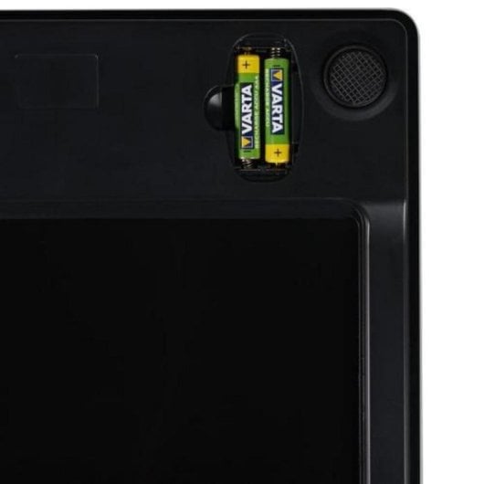 Bilancia pesapersone digitale in vetro nero 150 kg spegnimento automatico allarme sovrappeso display indicatori batteria