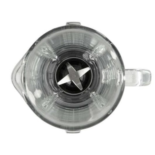 Standmixer Schwarz 1500W Glas 1,75L 2 Geschwindigkeiten Eiscrusher Turbo Funktion Edelstahlmesser