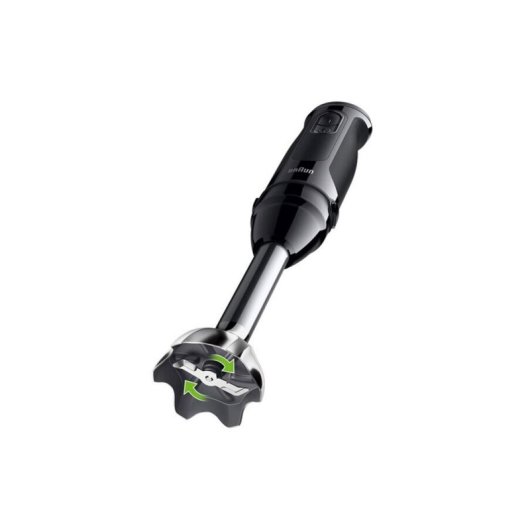 Batidora de mano Braun MultiQuick 5 MQ 50051 M 1000W 21 velocidades Acero Inox Turbo Negro