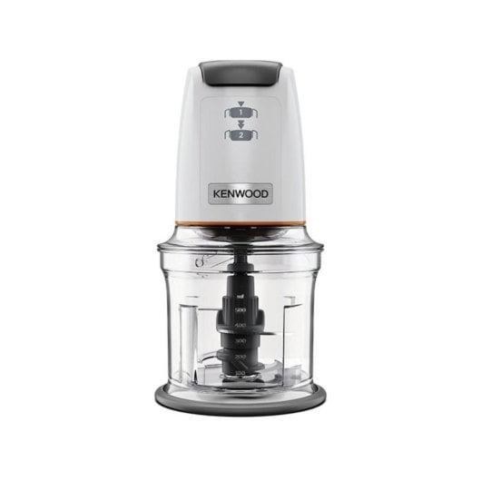 Minipicadora Kenwood CHP61.100WH 500 W 0,5 L con cuchillas de acero inoxidable y función Pulse