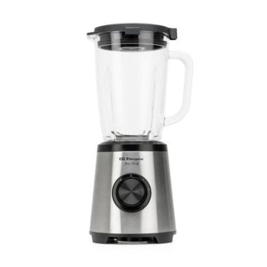 Batidora de vaso 1500W 1.75L cristal turbo 2 velocidades cuchillas inox seguridad