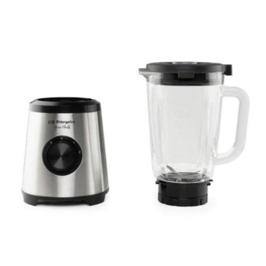 Batidora de vaso 1500W 1.75L cristal turbo 2 velocidades cuchillas inox seguridad