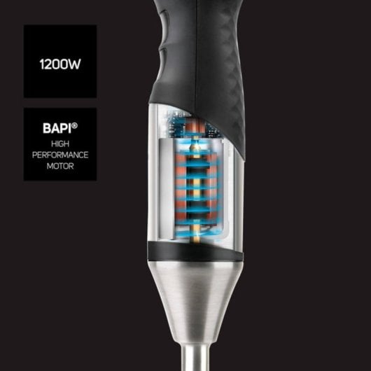 Batidora de mano Taurus Bapi 1200 Plus Inox 1200 W 20 velocidades picahielos accesorios