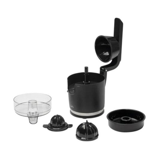 Exprimidor Jata JEEX1712 120 W Brazo Negro Antigoteo Acero Inoxidable Fácil Limpieza