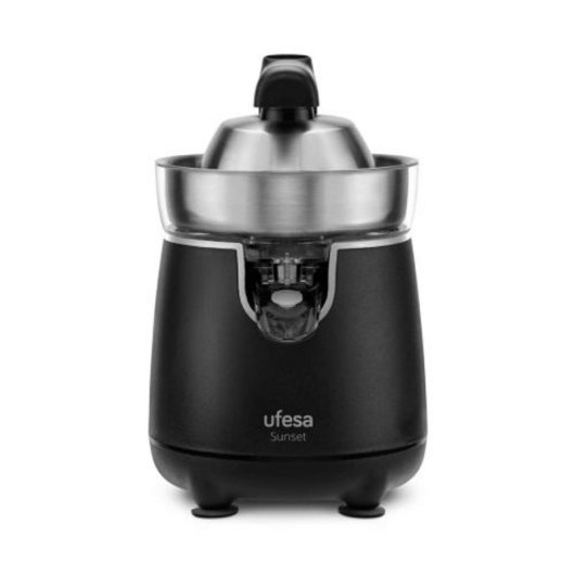 Espremedor elétrico de citrinos 600W inox fluxo direto duplo sentido rotação sistema antigotas