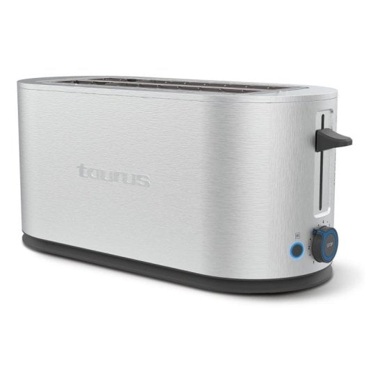 Tostador Taurus Mytoast Duplo Legend 1500W 4 rebanadas Acero Inoxidable 7 niveles