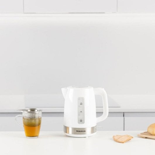 Bollitore Taurus Aroa 1,7L 2200W Inox Senza fili Base 360° Filtro Antical Automatico