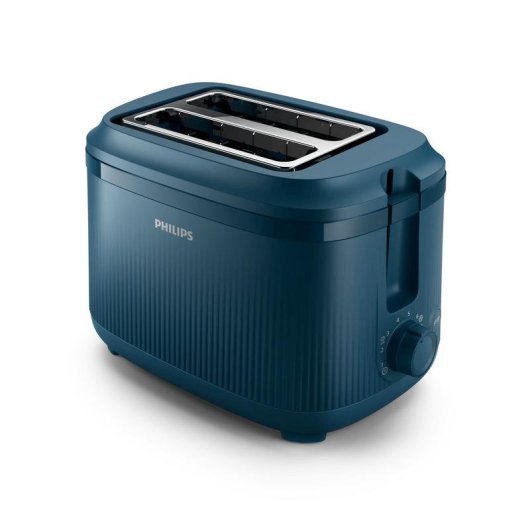 Grille-pain Philips 3000 Series 2 fentes 830 W 8 niveaux Bleu