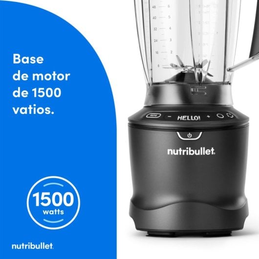Licuadora nutribullet NBF550DG 1500W SmartSense 1,8L Full-sized Tritan Gris