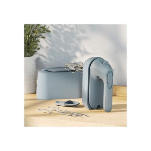 Batidora de mano Kenwood HMP40.000GY 350 W Azul 5 velocidades Acero inoxidable