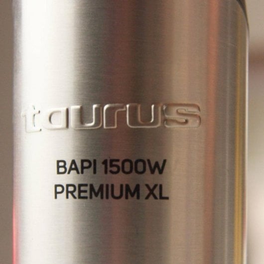 Batidora Taurus Bapi 1500 Premium XL Plus 1500W de inmersión 20 velocidades Acero Inoxidable Negro Picadora y Vaso medidor