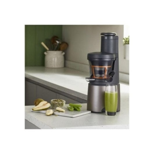 Exprimidor Kenwood PureJuice Pro JMP85 230W Slow Juicer Plateado XL Antigoteo Libre de BPA