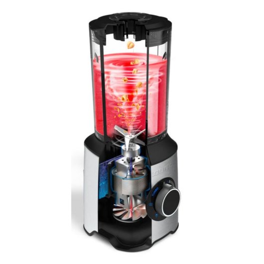 Batidora de vaso Taurus Prior Advance+ 2 L 1800 W Acero inoxidable 6 cuchillas Smoothie Autolimpieza Picahielos