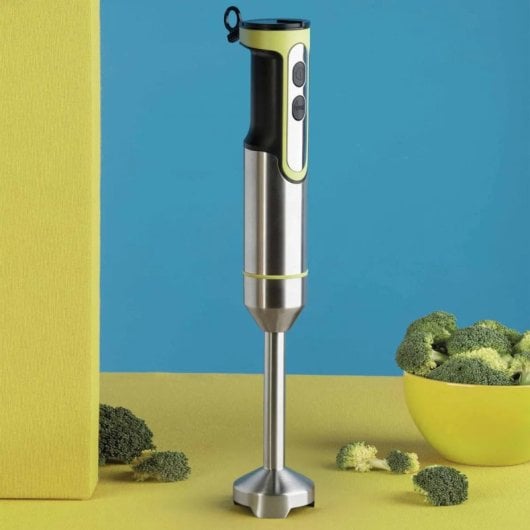 Varinha mágica JATA JEBT1788 1200W Turbo Verde Claro 4 lâminas Inox Ergonómica