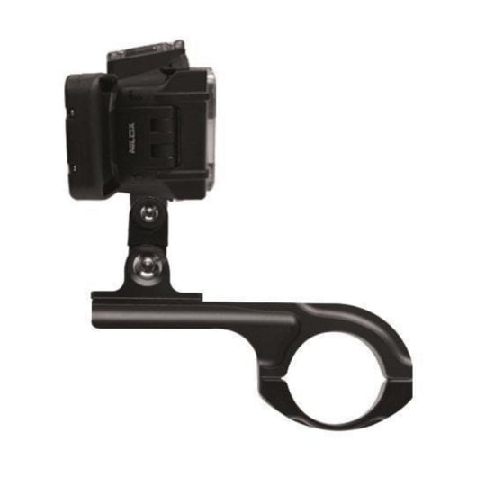Supporto fotocamera Nilox 13NXAKBHUN001 per bicicletta, alluminio, compatibile action cam, 42 g, nero