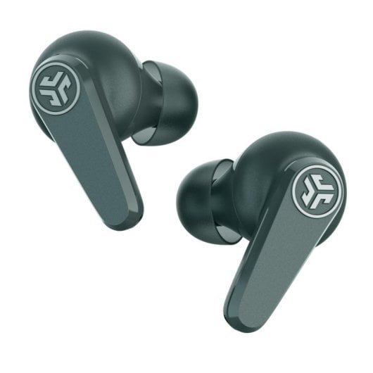 Auriculares JLab Go Pods ANC inalámbricos Bluetooth con Cancelación de Ruido, Micrófono, resistencia IP55, verde sage