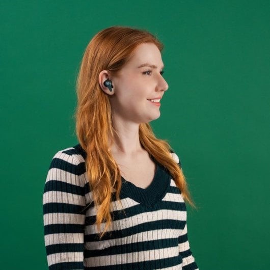 Auriculares JLab Go Pods ANC inalámbricos Bluetooth con Cancelación de Ruido, Micrófono, resistencia IP55, verde sage
