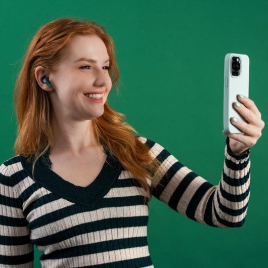 Auriculares JLab Go Pods ANC inalámbricos Bluetooth con Cancelación de Ruido, Micrófono, resistencia IP55, verde sage