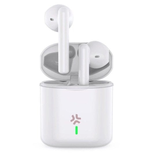 Auriculares Celly PULSESOUNDWH True Wireless Bluetooth para chamadas e música brancos