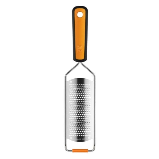 Ralador plano BRA Efficient A195023 aço inoxidável, laranja, pega antiderrapante