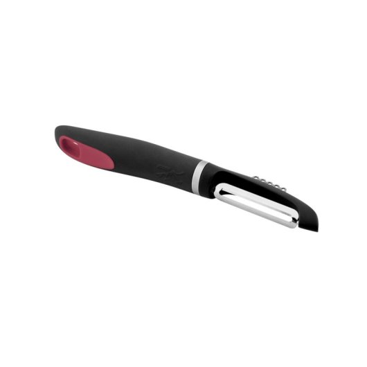 Pelador giratorio JATA AC23 Acero inoxidable Negro apto para lavavajillas