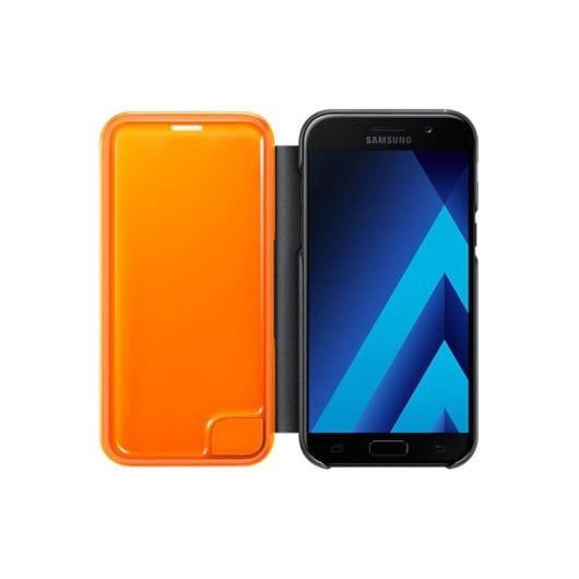Funda Samsung Flip Cover Negra Galaxy A5 Protección Integral Resistente Arañazos