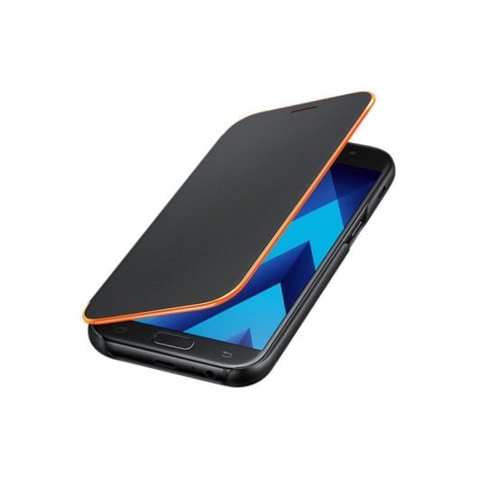 Funda Samsung Flip Cover Negra Galaxy A5 Protección Integral Resistente Arañazos