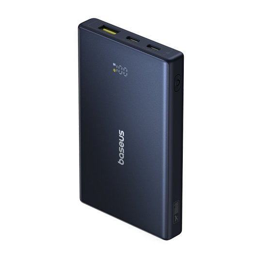 Power Bank Baseus PicoGo 10000mAh 20W USB-C+USB-A Carga Rápida Negra