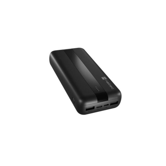 Batería externa NATEC Trevi 20000 mAh Li-Polymer 3 puertos USB y USB-C Negra