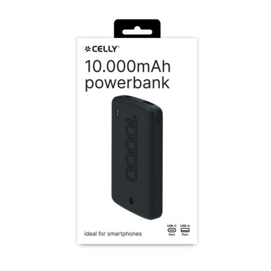 Powerbank Leotec 30000mAh 22.5W PD QC3.0 LCD USB-C USB-A Nero Alta Capacita