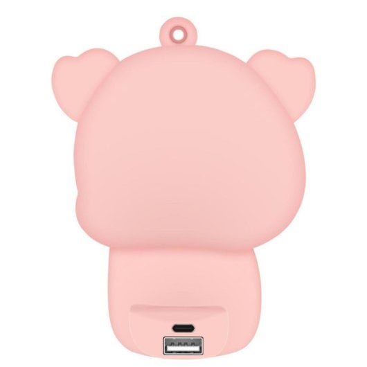 Powerbank Celly PBPIG 2600 mAh 10 W Lithium-Polymer USB Type-C Pink