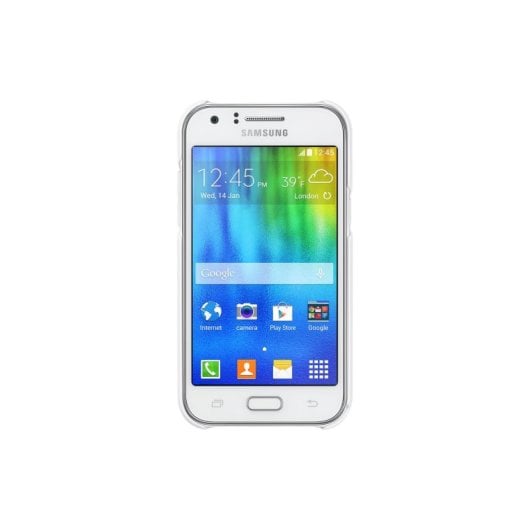 Custodia morbida Samsung EF-PJ100B Galaxy J1 4.3" Gialla Protezione slim