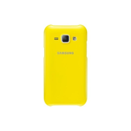 Custodia morbida Samsung EF-PJ100B Galaxy J1 4.3" Gialla Protezione slim