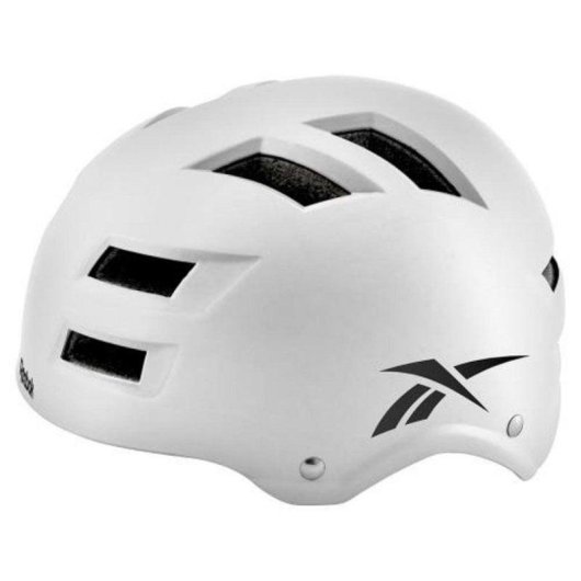 Casco Reebok Blanco M Unisex PC+EPS Impermeable Ajuste 360°