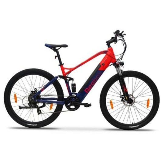 Patinete eléctrico 25 km/h 70 km de autonomia 13000 mAh disco de freno azul/rojo