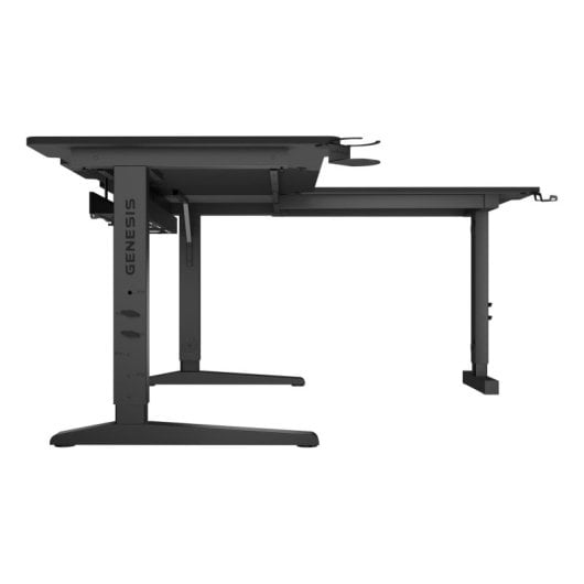 Gaming Tisch Genesis Holm Modular Ecke 160 cm MDF Stahl RGB LED