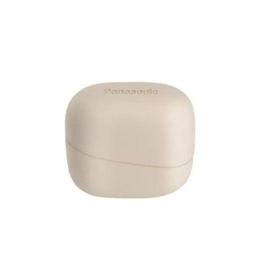 Panasonic RB-F10DE Kopfhörer Kabellos Bluetooth mit Geräuschunterdrückung, Mikrofon, IPX4, Beige