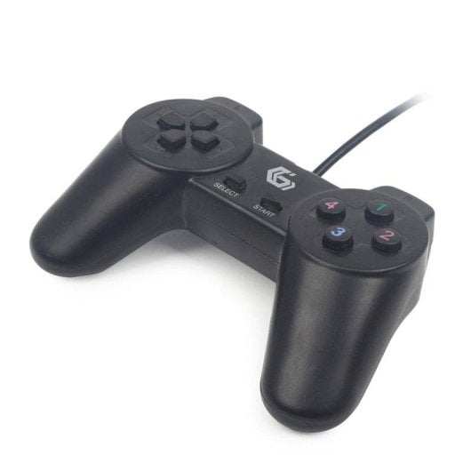 Manette Gembird JPD-UB2-01 pour PC Filaire USB 2.0 Noir D-pad