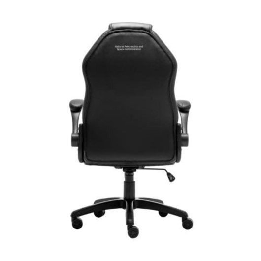 Sedia gaming ergonomica nera, schienale alto, regolazione manuale, base metallo/plastica