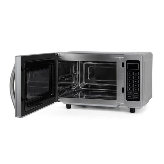 Microondas Libre Instalacion 20L 700W Grill 800W Temporizador 5 Niveles Negro