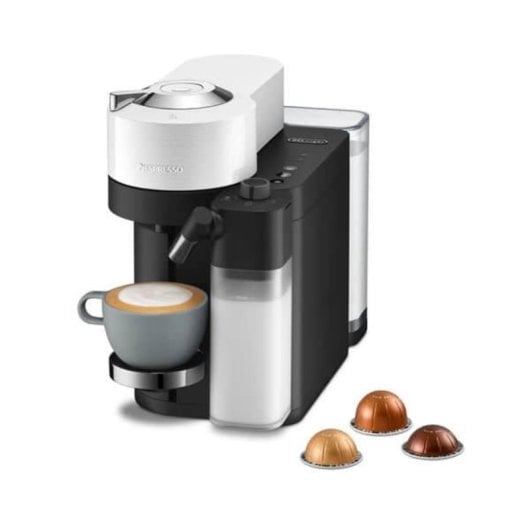Caffettiera Capsule De Longhi Lattissima One ENV300.W 1.8 L 19 bar funzione cappuccino bianca