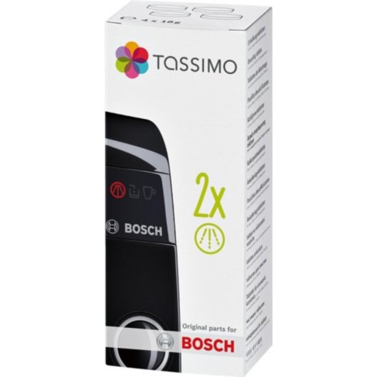 Descalcificadoras Bosch TCZ6004 Tabletas 4 unidades para cafeteras compatibles Tassimo
