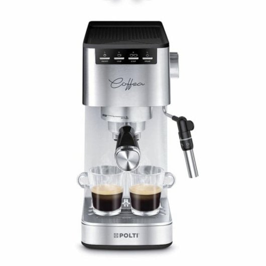 Cafetera Espresso Polti Coffea P10S 1.3L 15 bares Acero Inoxidable con Vaporizador