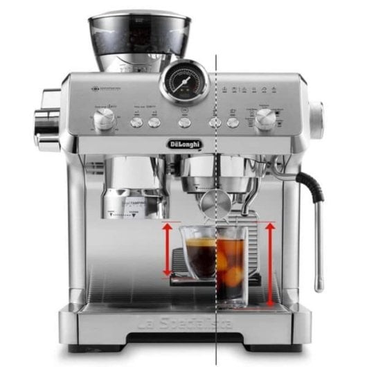 Cafetera Manual DeLonghi La Specialista Opera EC9555.M 2L 19 bar molinillo integrado PID acero inoxidable
