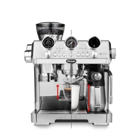 Cafetera Manual DeLonghi La Specialista Maestro EC9885.M 2,5 L 19 bares con molinillo y espumador