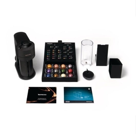 Macchina da Caffe Capsule DeLonghi Nespresso Vertuo Next ENV120.BM 1.1L 1500W Bluetooth Nero
