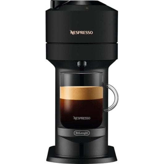 Macchina da Caffe Capsule DeLonghi Nespresso Vertuo Next ENV120.BM 1.1L 1500W Bluetooth Nero